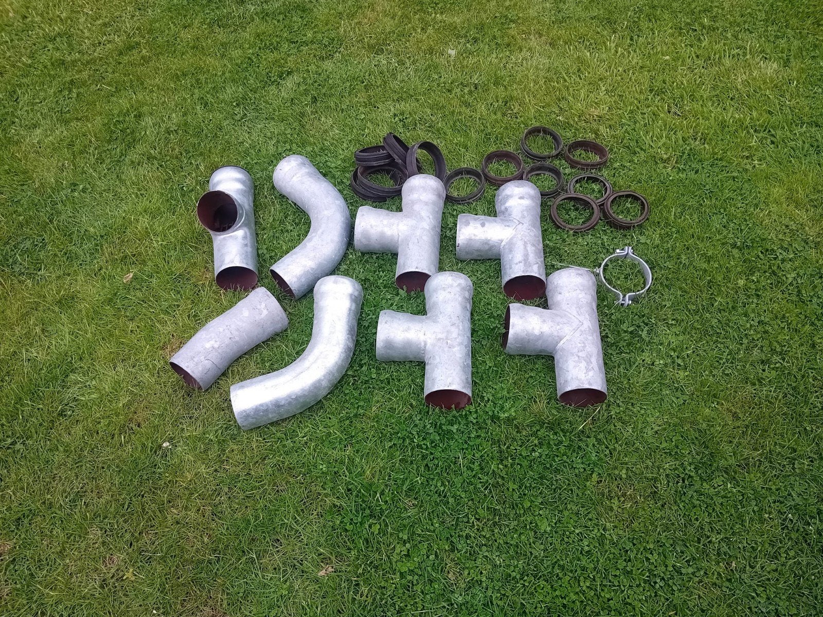 Loro buis bochten t stukken en bladvanger, Bochten, Pvc, Ophalen of Verzenden, Minder dan 2 meter