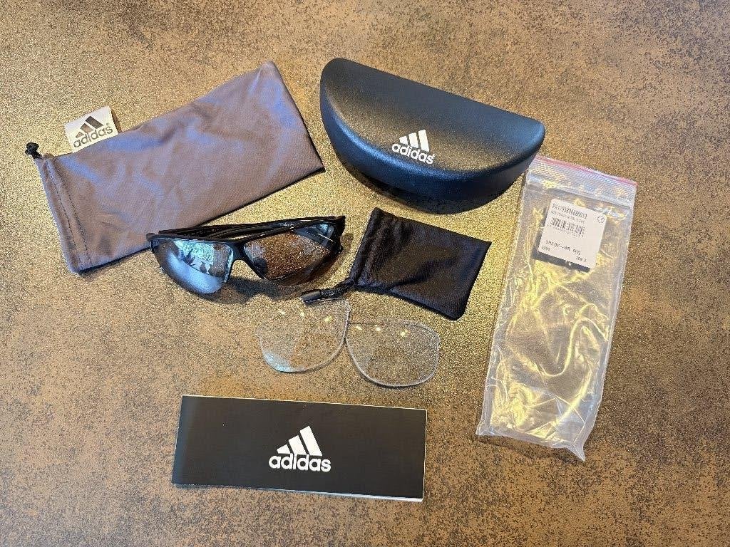 Adidas Evil Eye Explorer A179 Sportbril Compleet, Ophalen of Verzenden, Gebruikt, Overige typen