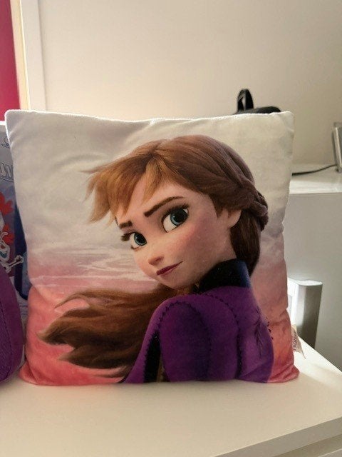 FROZEN kussens, Ophalen of Verzenden, Gebruikt