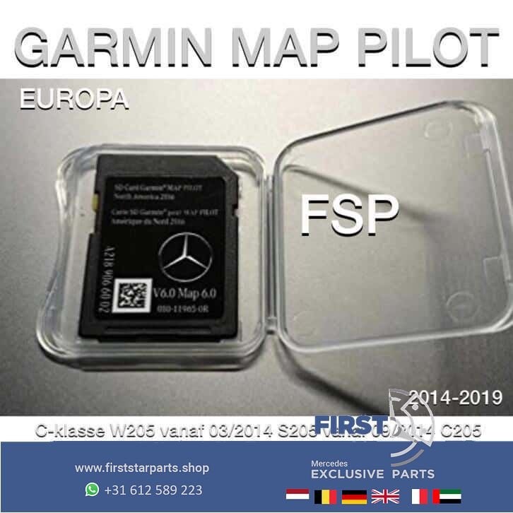 Mercedes navigatie SD Kaart Europa 2018 W205 W213 W253 W447, Gebruikt, -, -, Ophalen of Verzenden