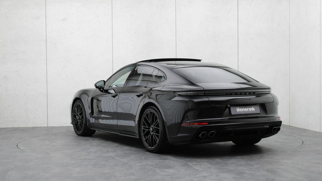 Porsche Panamera 4.0 Turbo S E-Hybrid | Burmester 3D | PCCB, 12 maanden, Gebruikt, 4 stoelen, Zwart