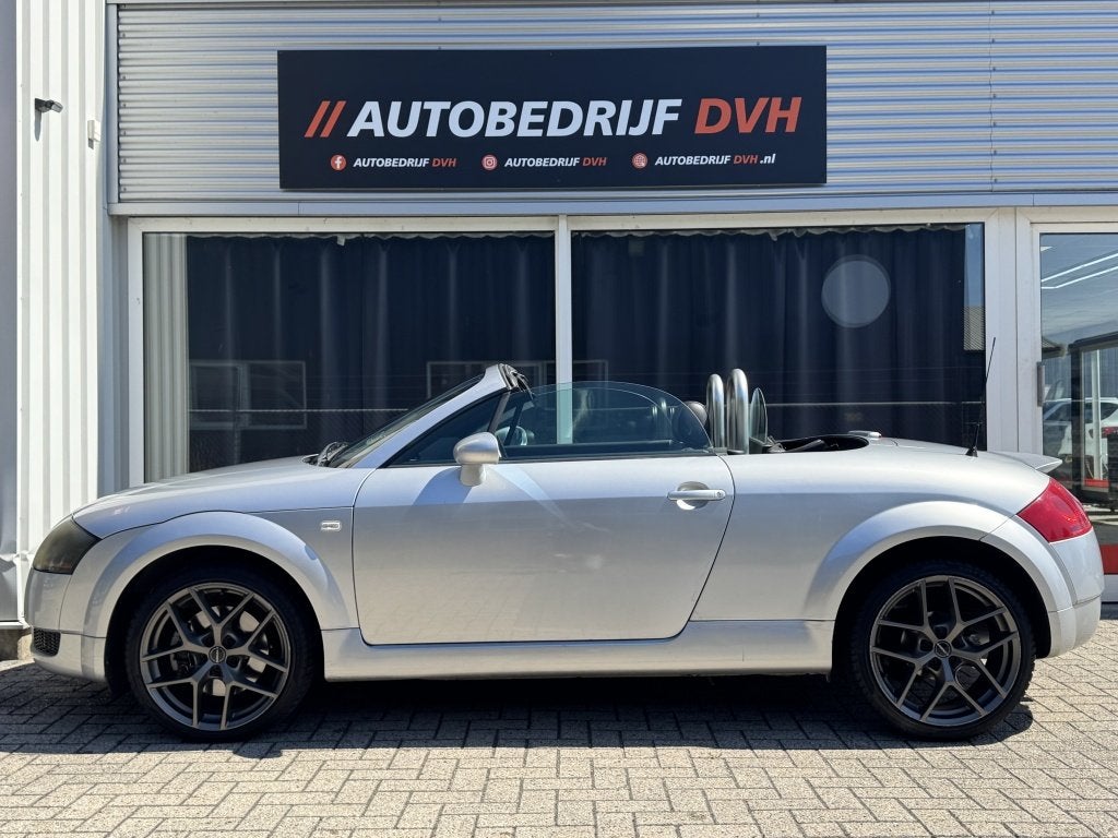 Audi TT 1.8 5V Turbo quattro/ Stoelverwarming/ Cabrio/ Leder, Zwart, Leder, Bedrijf, Handgeschakeld