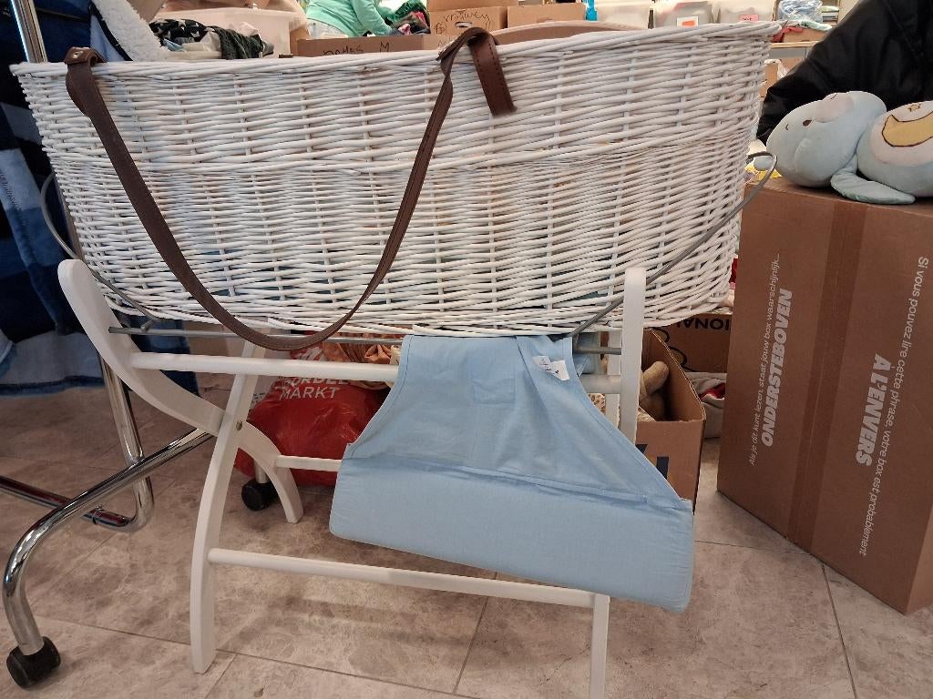 Baby bedje, Kinderen en Baby's, Ophalen, Zo goed als nieuw, Ledikant