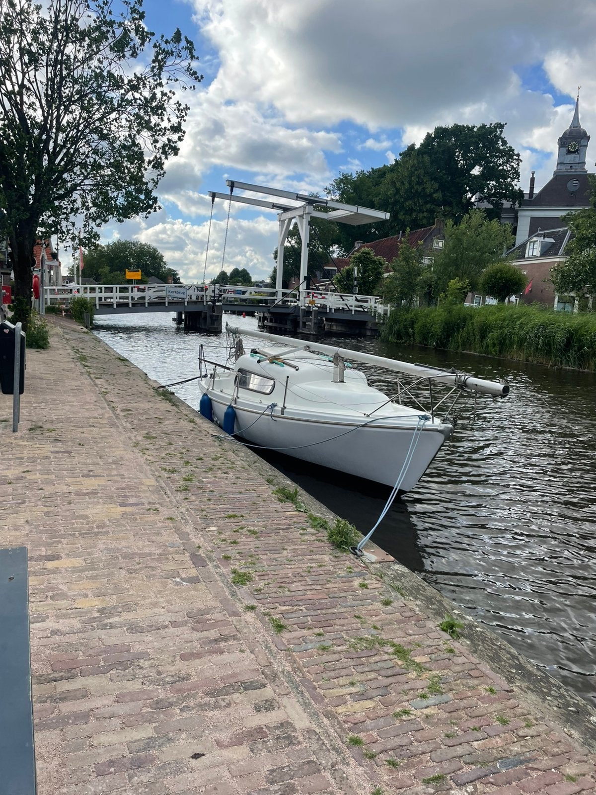 Kajuitzeilboot Dehler op trailer met rijdende bok, Watersport en Boten, Gebruikt, Tourjacht of cruiser, Ophalen of Verzenden, 6 m