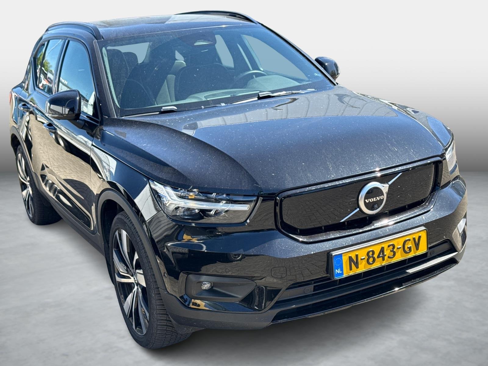 Volvo XC40 Recharge Twin Pro | Trekhaak | Warmtepomp | Panor, Auto's, Volvo, 12 maanden, Stof, Gebruikt, Zwart
