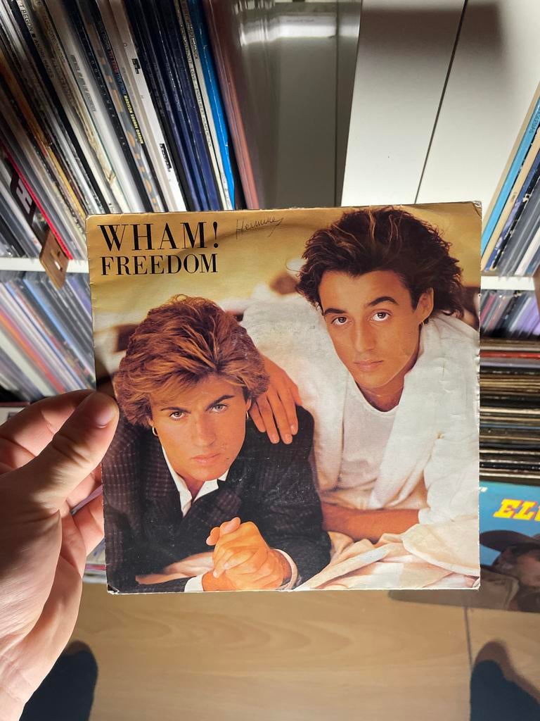 Wham! Freedom 7 inch vinyl single, Ophalen of Verzenden, Gebruikt, 7 inch