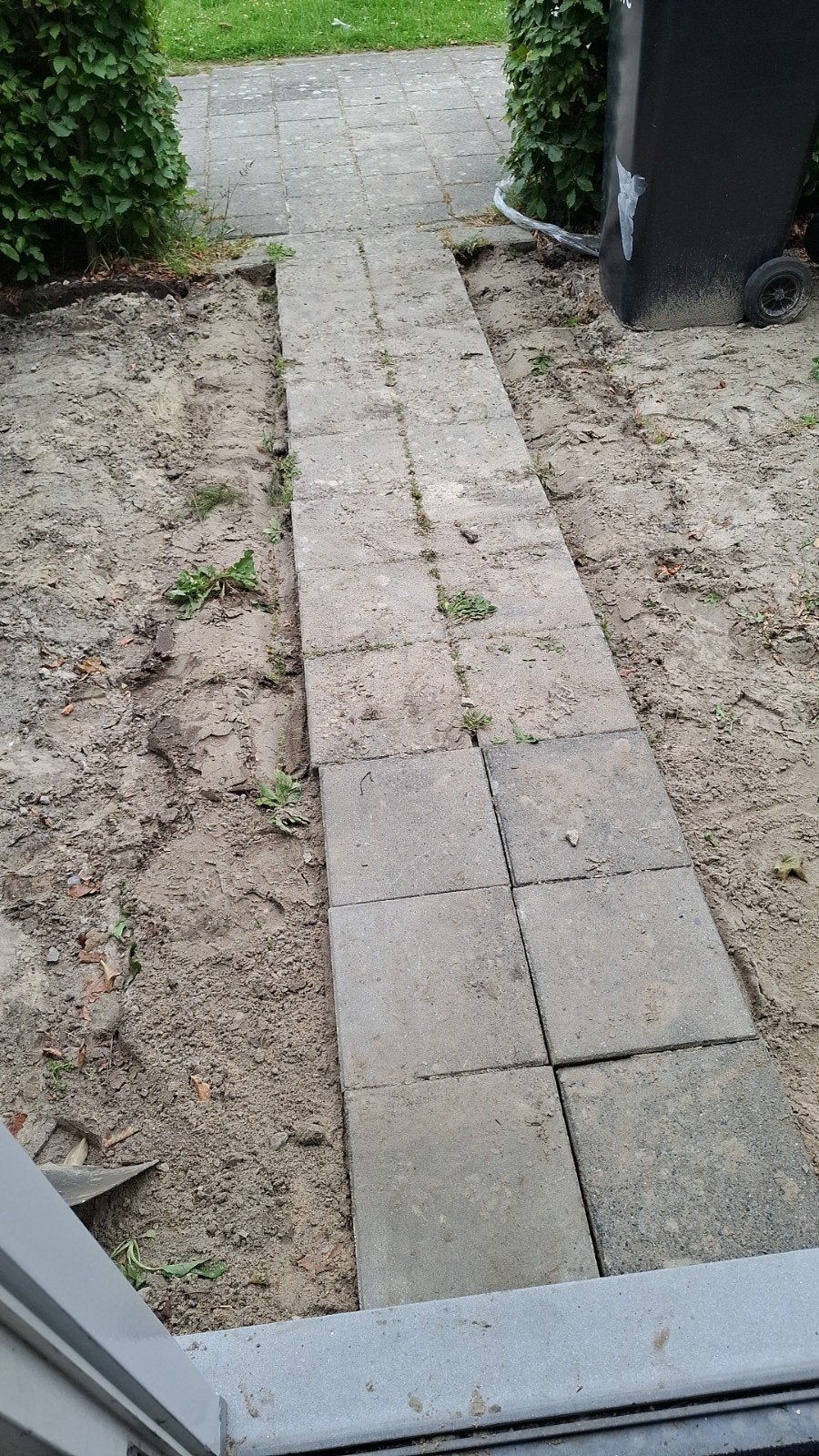 Stoeptegels 30x30cm - 28x zijkant, 25x normaal, Doe-het-zelf en Verbouw, Tegels, Ophalen