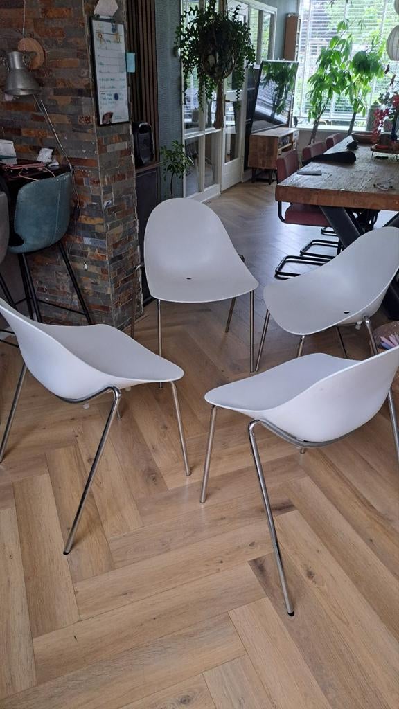 4x Witte SoftShell designstoelen – Ton Haas – set

Te koop:, Huis en Inrichting, Stoelen, Ophalen, Gebruikt, Wit, Vier