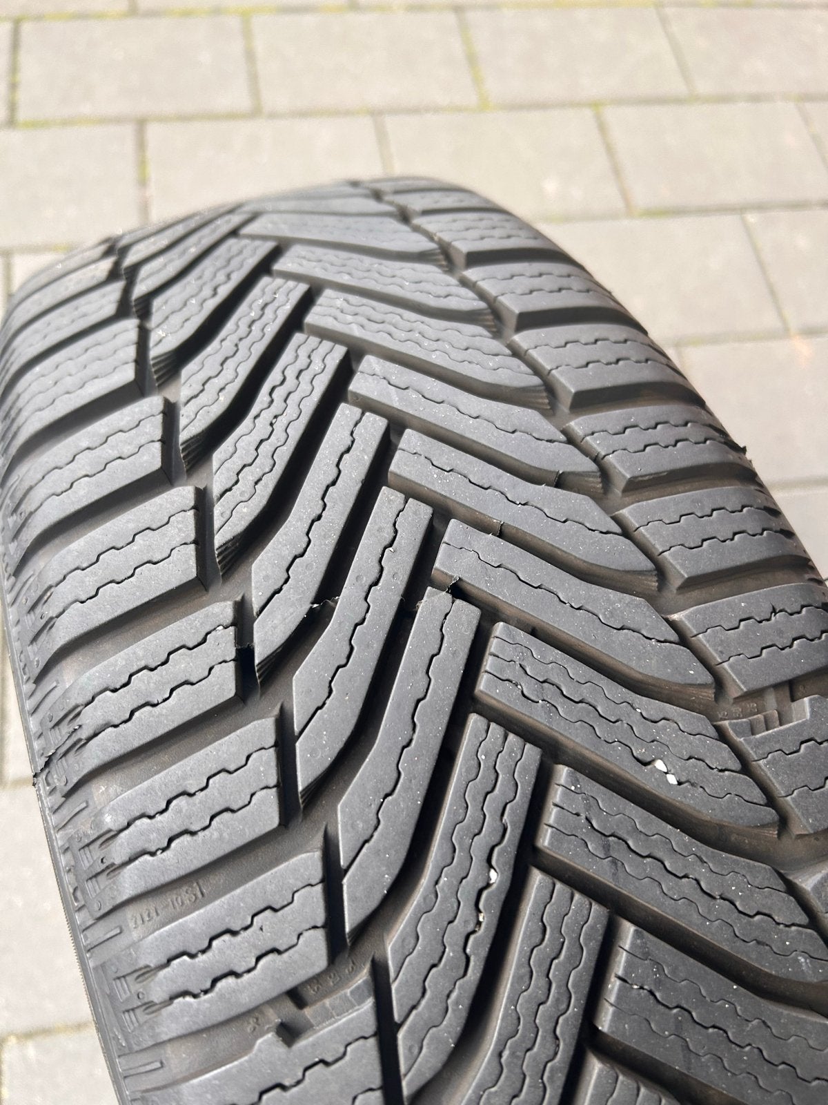Michelin Alpin 6 winterbanden op stalen velgen 205/55 R16, Ophalen, Gebruikt, 16 inch, Banden en Velgen