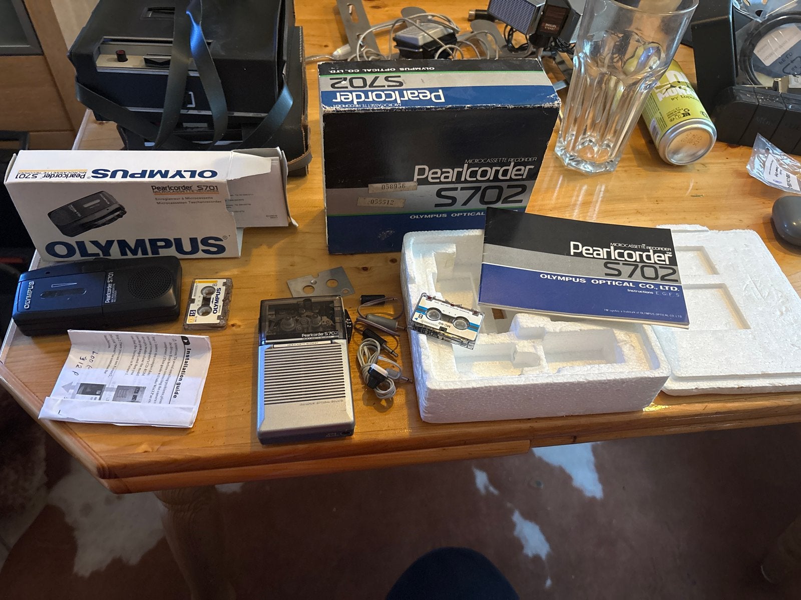 Olympus Pearlcorder S701 (werkend) & S702 (vintage), Ophalen of Verzenden