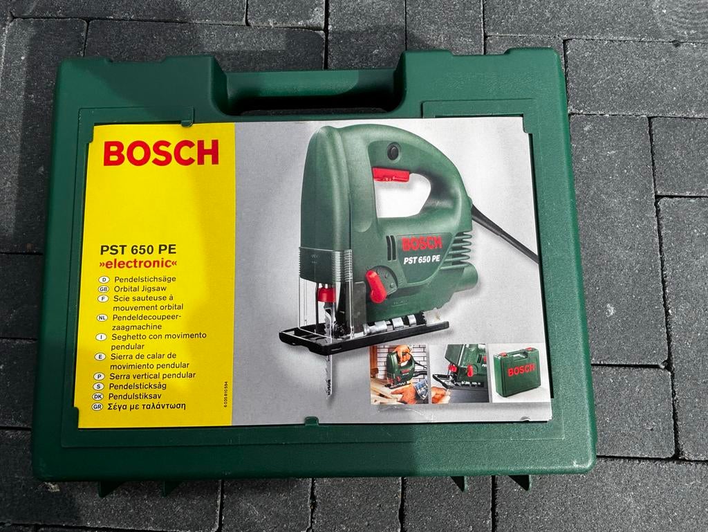Bosch PST 650 PE decoupeerzaag, Ophalen of Verzenden, Zo goed als nieuw, Decoupeerzaag