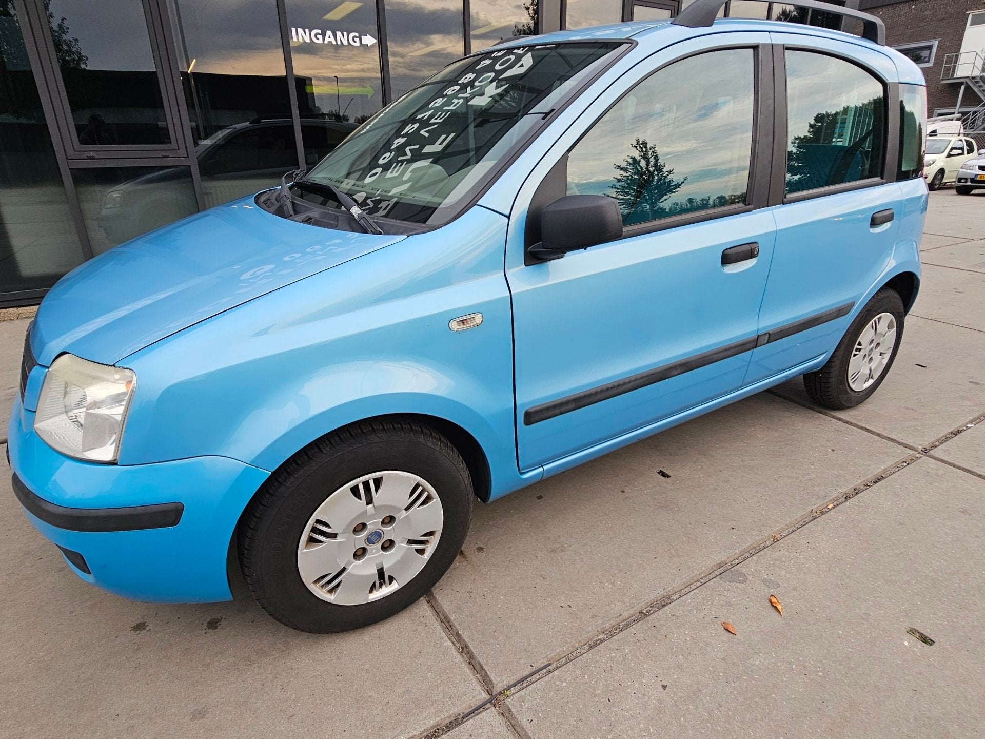 Fiat Panda 1.2 Class - AUTOMAAT - Electr Ramen -, Auto's, Stof, Gebruikt, 840 kg, Origineel Nederlands