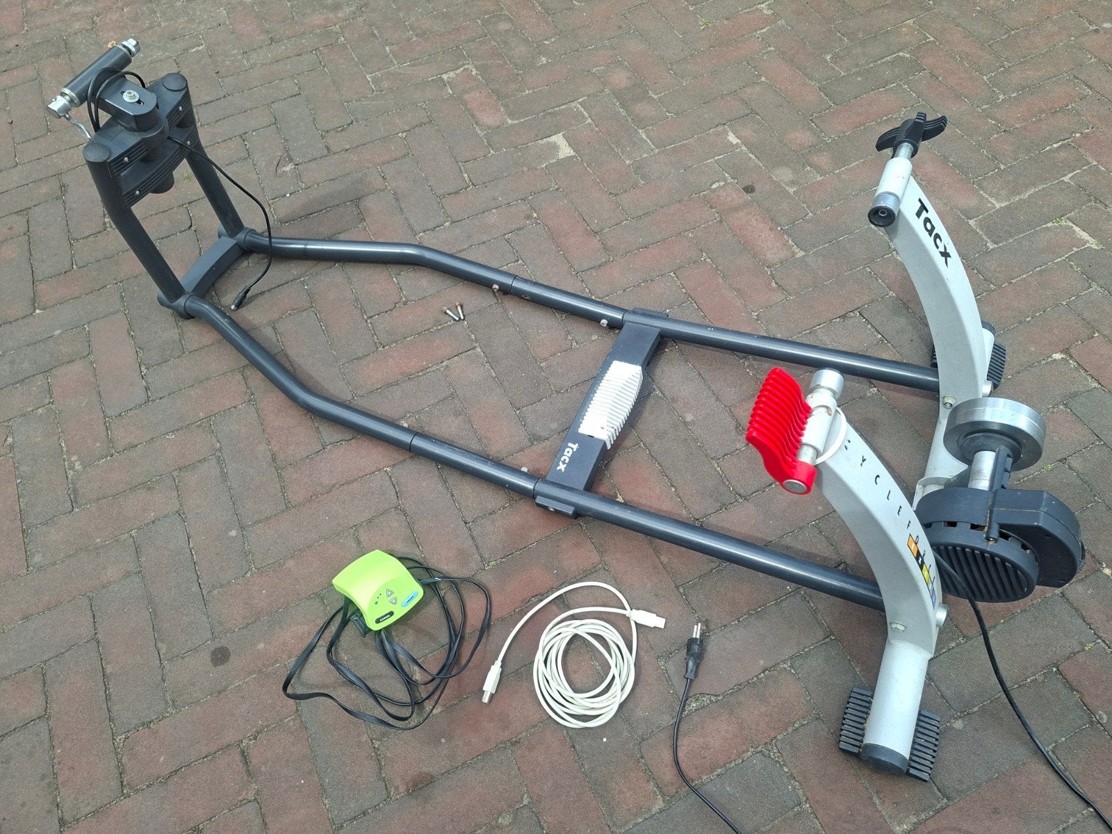 Tacx hometrainer, Ophalen, Hometrainer