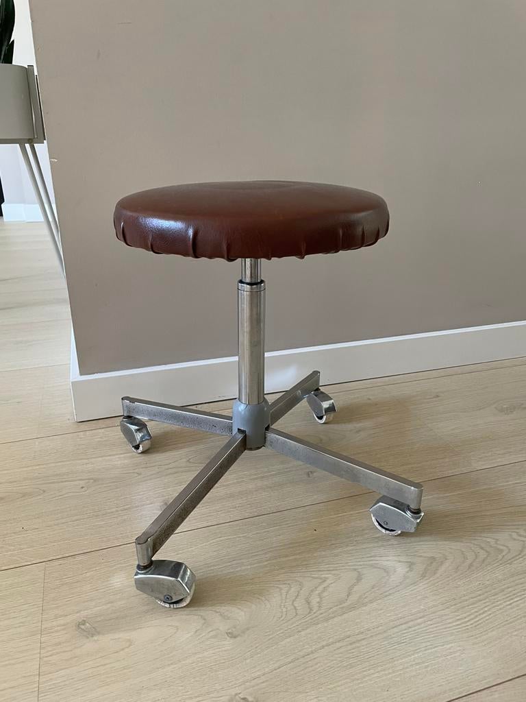 Kruk industrieel / vintage, Ophalen, Zo goed als nieuw, Hout