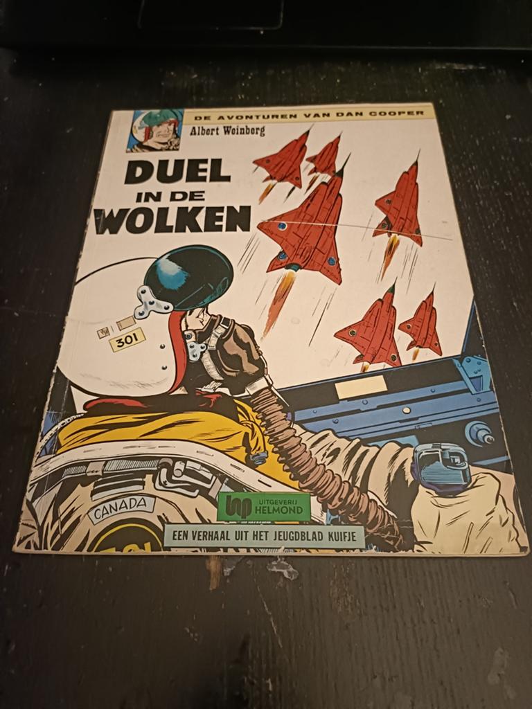 Dan Cooper - Duel in de Wolken (Vintage Stripboek), Boeken, Eén stripboek, Ophalen of Verzenden, Gelezen, Albert Weinberg