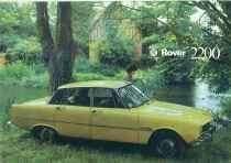 Rover 2200 SC/TC fraaie originele brochure/auto folder '75, Ophalen of Verzenden, Nieuw, Overige merken