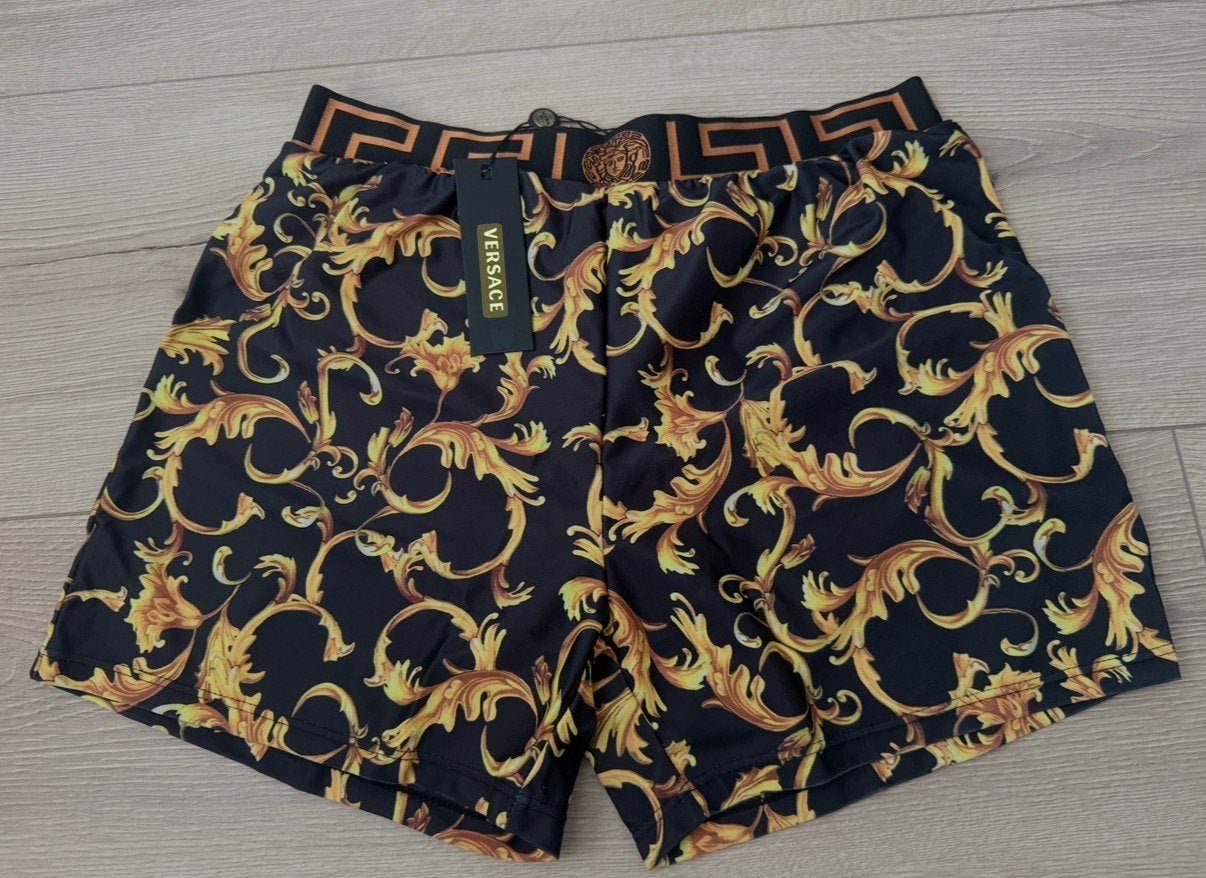 Versace Zwemshorts - Zwembroek, Ophalen of Verzenden, Overige maten, Zwart, Zwemshort