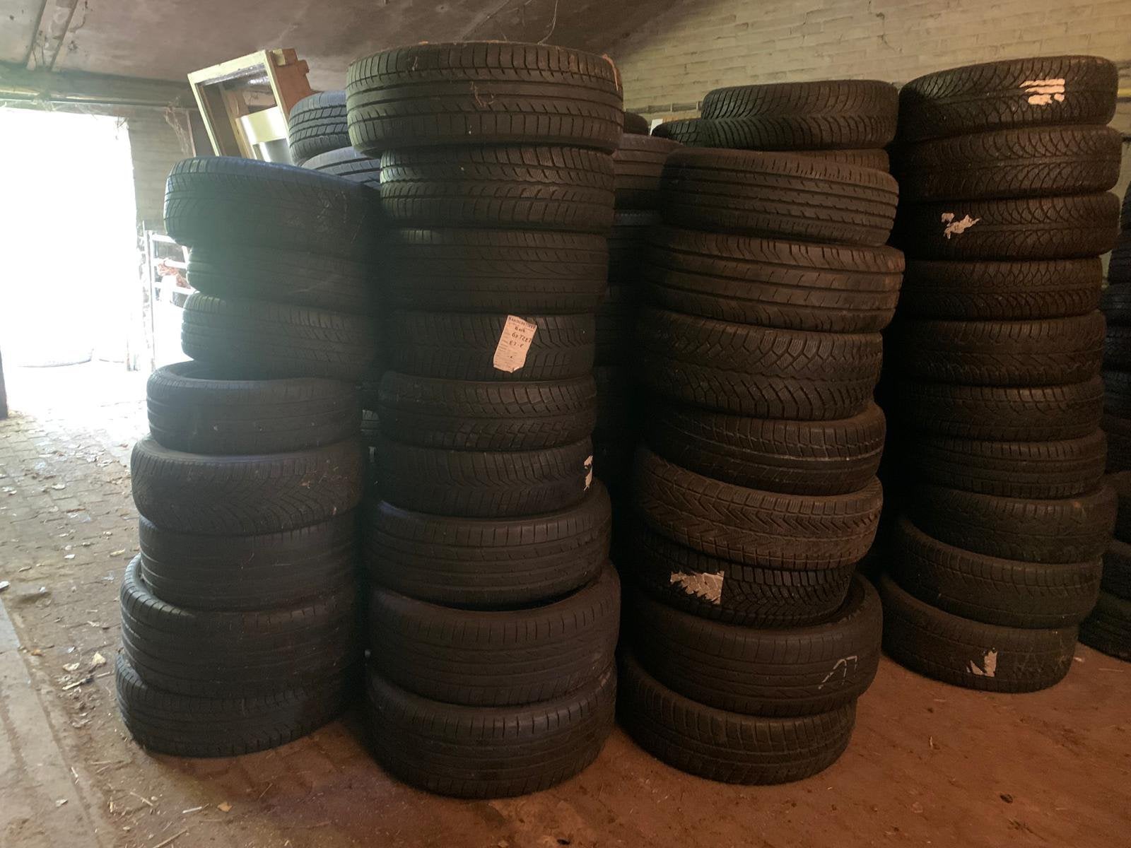 Partij autobanden ca 100 stuks mix zomer / winter Export, Ophalen, Gebruikt, 16 inch, Band(en)
