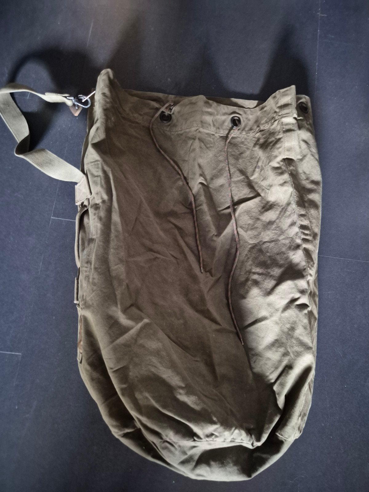 plunjezak plunjebaal, Ophalen, Landmacht, Nederland