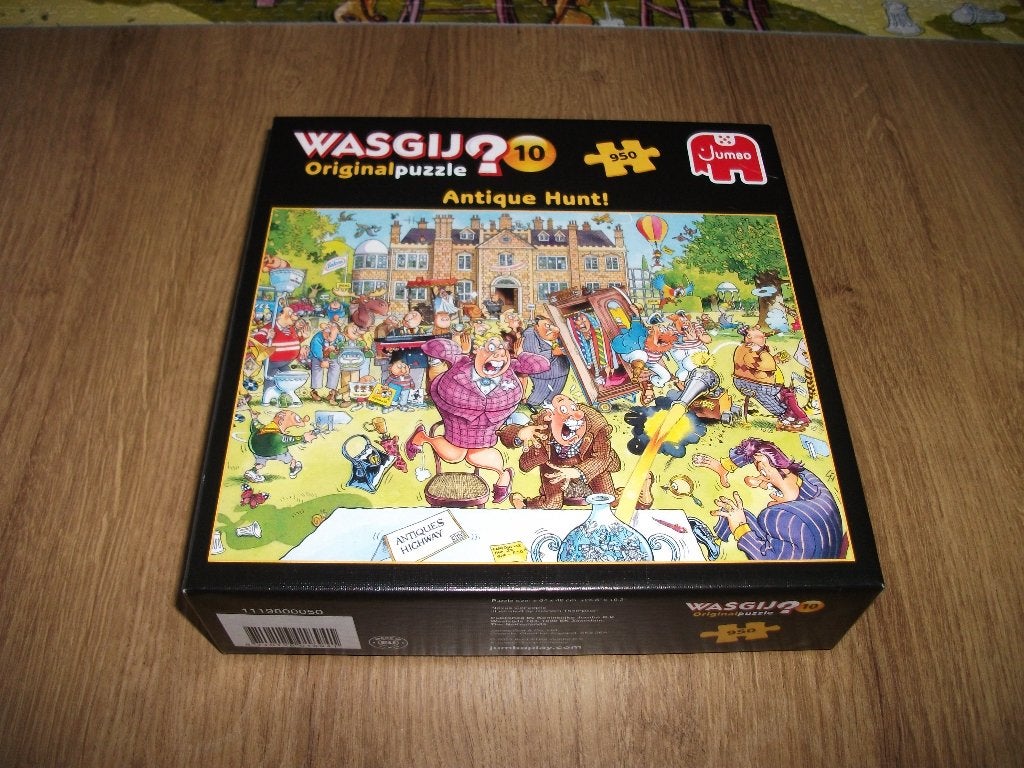 Wasgij Original 10 puzzel Antiekjacht 950 stuks, Ophalen of Verzenden, 500 t/m 1500 stukjes, Zo goed als nieuw, Legpuzzel