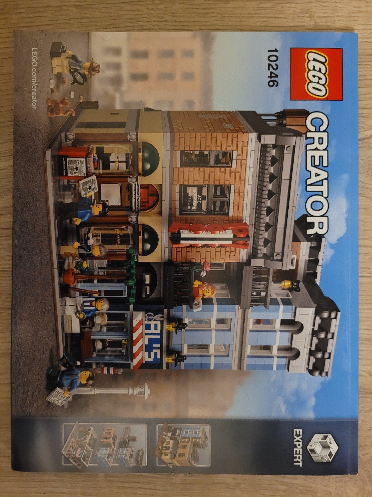 LEGO Creator Expert 10246 Detective's Office compleet, Ophalen of Verzenden, Gebruikt