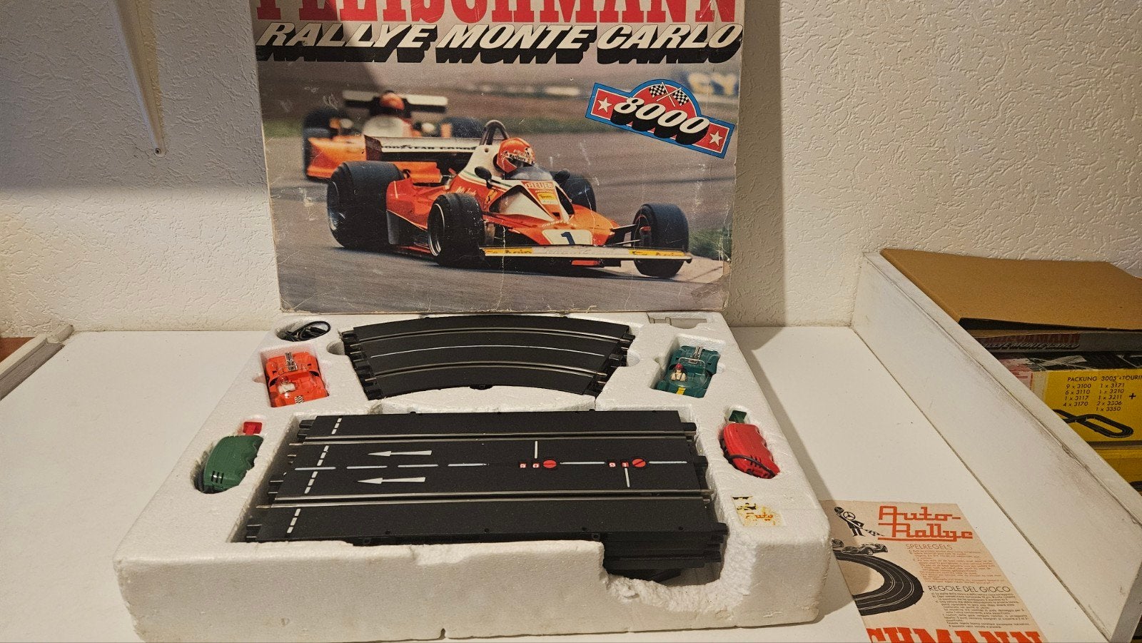 Fleishmann 8000 Rally Monte Carlo racebaan, Racebaan, Fleischmann, Ophalen of Verzenden, Zo goed als nieuw