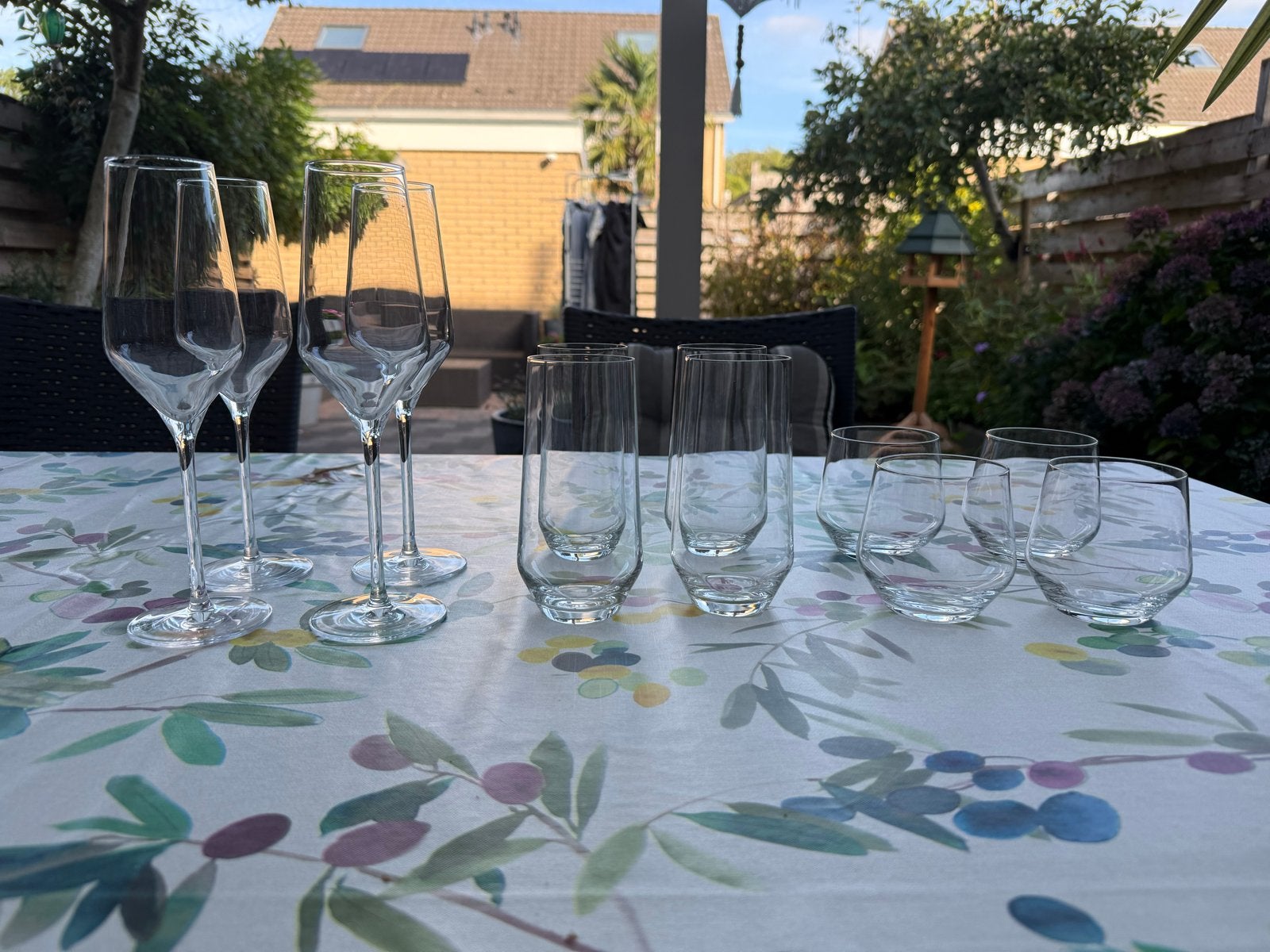 Villeroy & Boch AH kristalglazen set (12 stuks), Huis en Inrichting, Ophalen, Zo goed als nieuw, Wit, Overige merken