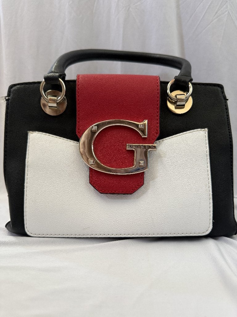 Guess Tas, Verzenden, Zo goed als nieuw, Zwart, Handtas