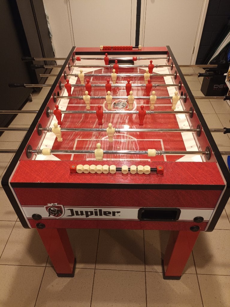 Voetbaltafel Jupiler type Garlando G500, Kinderen en Baby's, Speelgoed | Voetbaltafels, Ophalen, Gebruikt