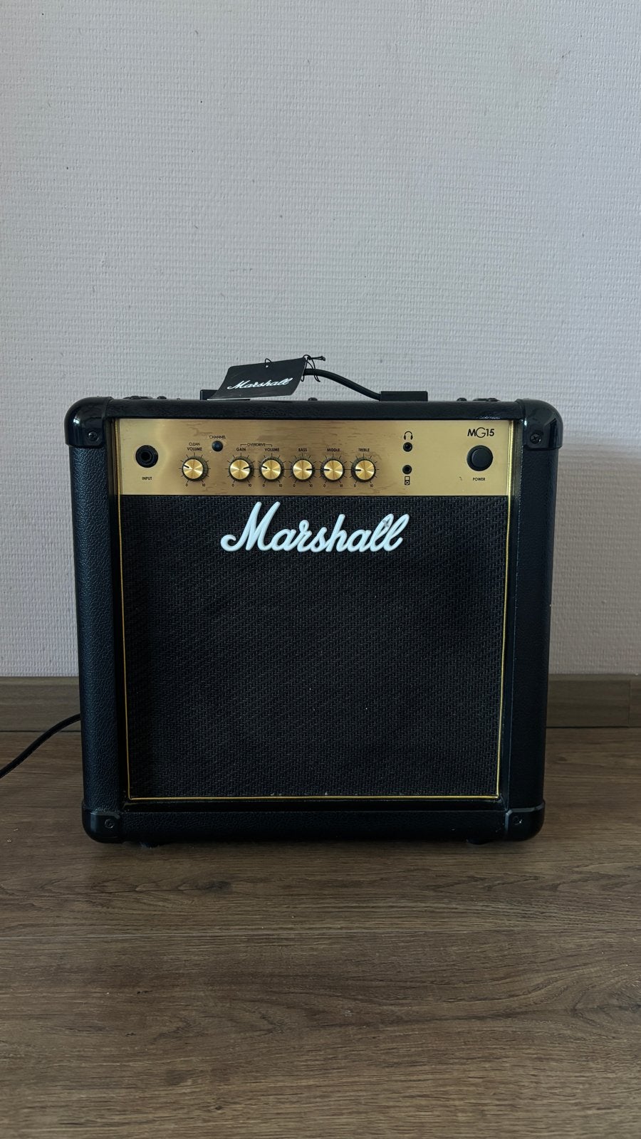 Marshall MG15CF Gitaarversterker - Zo goed als nieuw, Muziek en Instrumenten, Ophalen, Zo goed als nieuw, Gitaar, Minder dan 50 watt