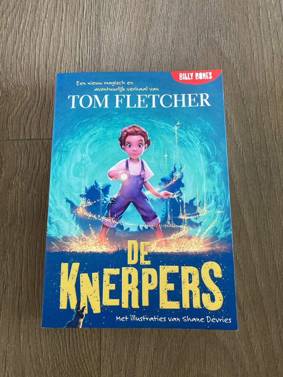 De Knerpers - Tom Fletcher - Avontuurlijk kinderboek, Ophalen of Verzenden, Zo goed als nieuw, Fictie