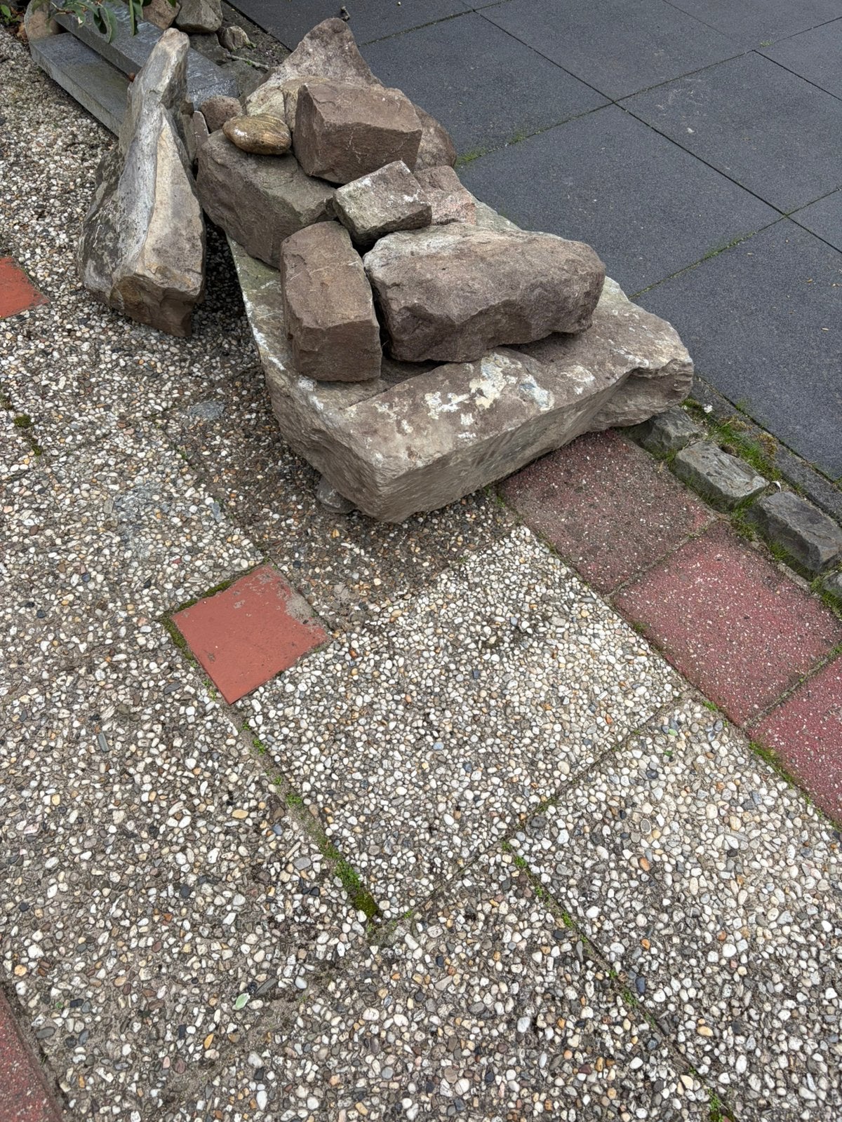 Keien in diverse afmetingen, Ophalen, Gebruikt, Kei