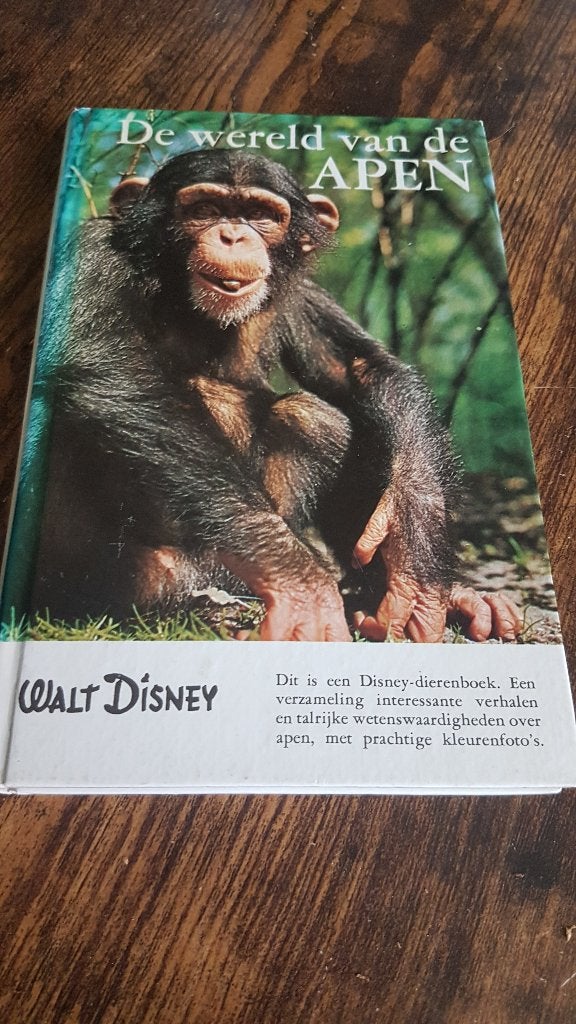 Rheenen, Jan van - De wereld van de apen/Walt Disney/1967., Boeken, Gelezen, Rheenen, Jan van.Walt Disney, Ophalen of Verzenden