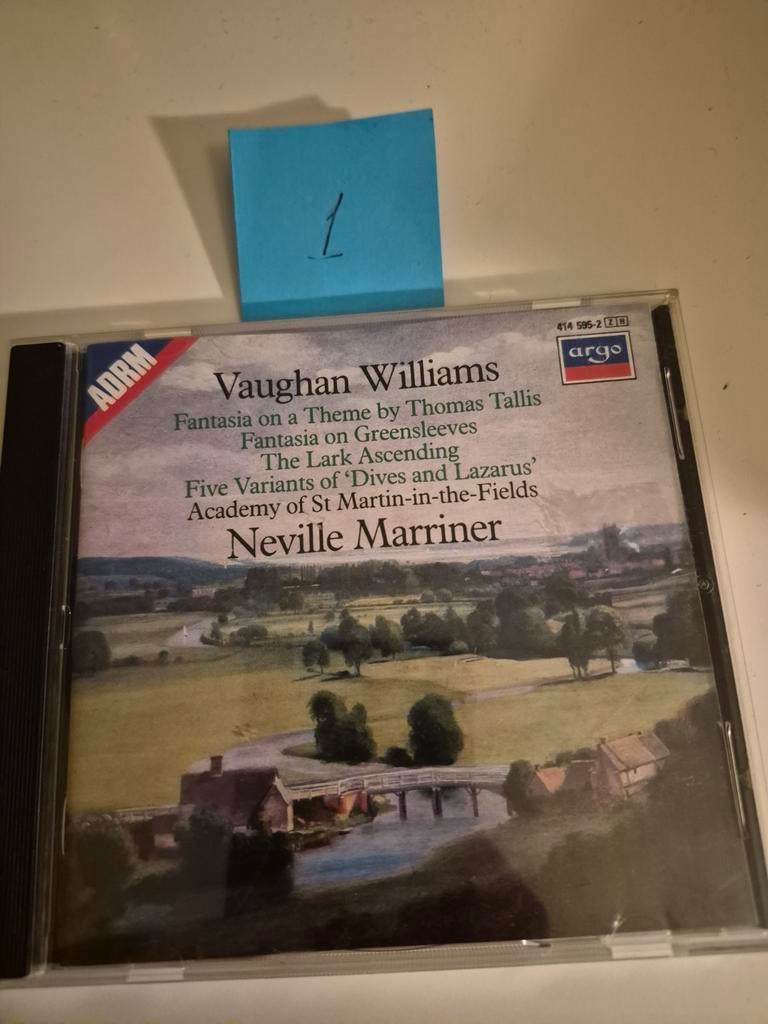 Vaughan Williams - Fantasia on a Theme by Thomas Tallis CD, Ophalen of Verzenden, Modernisme tot heden, Gebruikt, Orkest of Ballet
