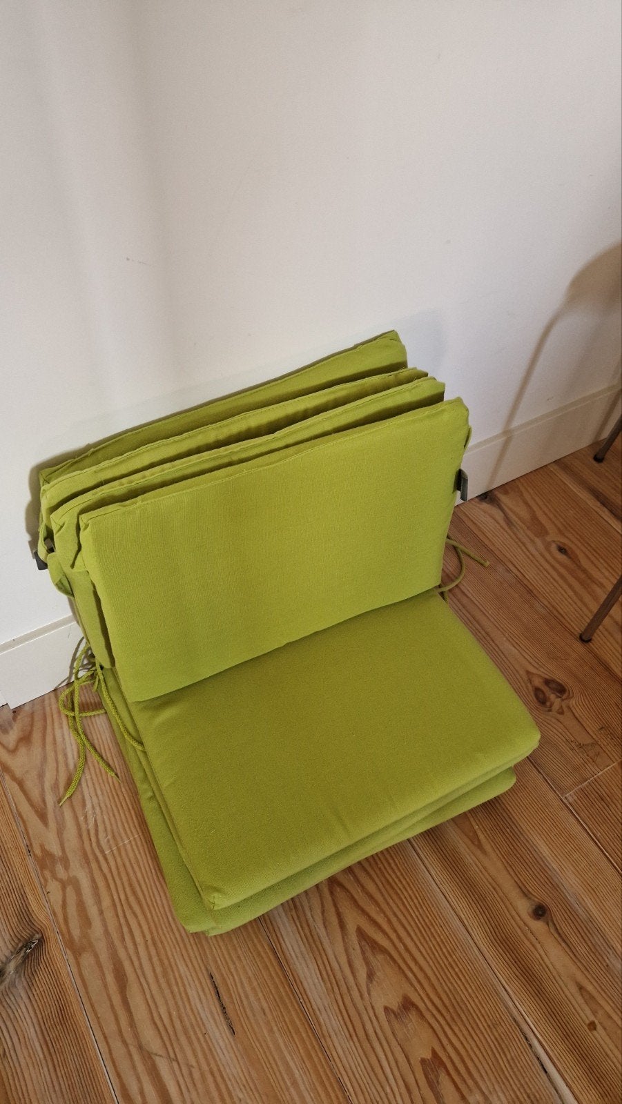 Set van 4 Groene Tuinkussens - PR&Design, Ophalen of Verzenden, Gebruikt
