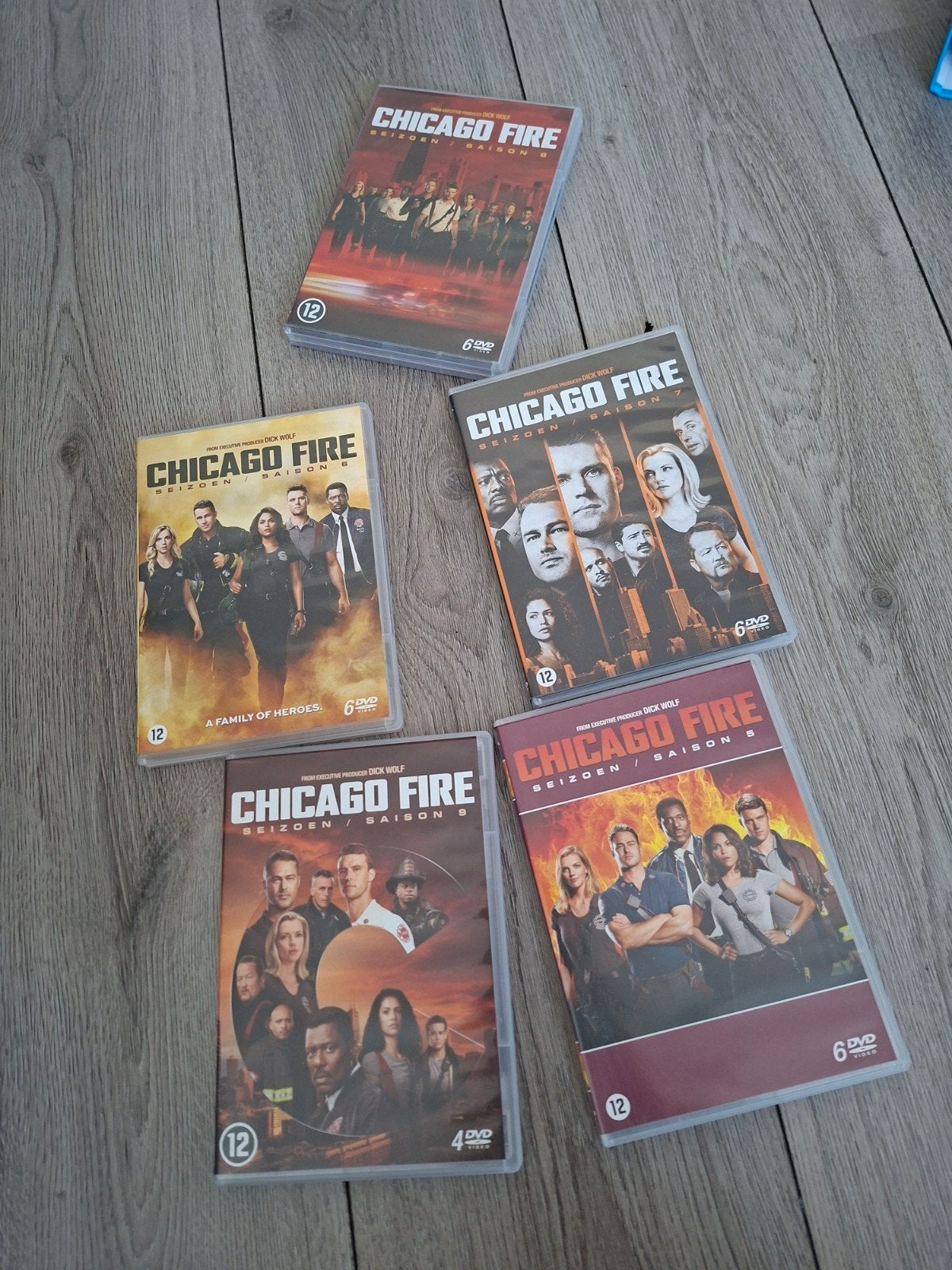 Chicago Fire DVD Boxsets - Seizoenen 5 t/m 9, Engels, Seizoen 5, Nederlands, Ophalen of Verzenden