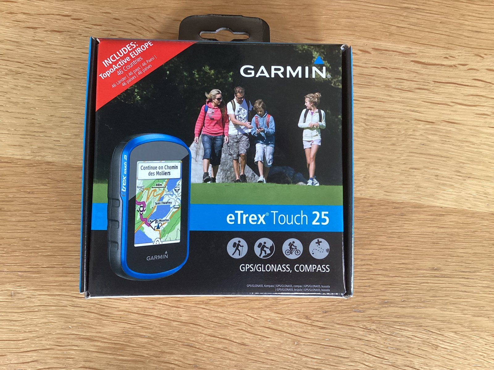 Te koop Garmin GPS eTrex Touch 25, Ophalen of Verzenden, Zo goed als nieuw