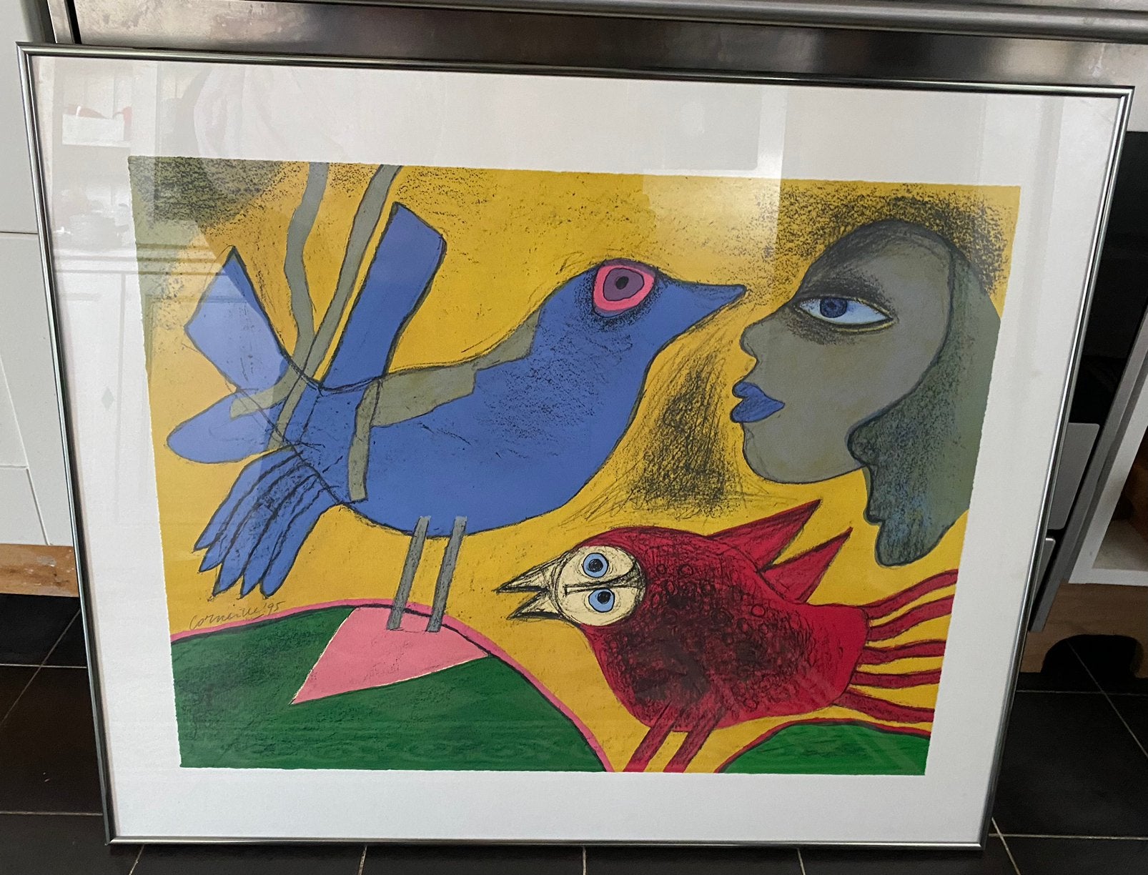 Corneille 1995, litho 153/200, Ophalen