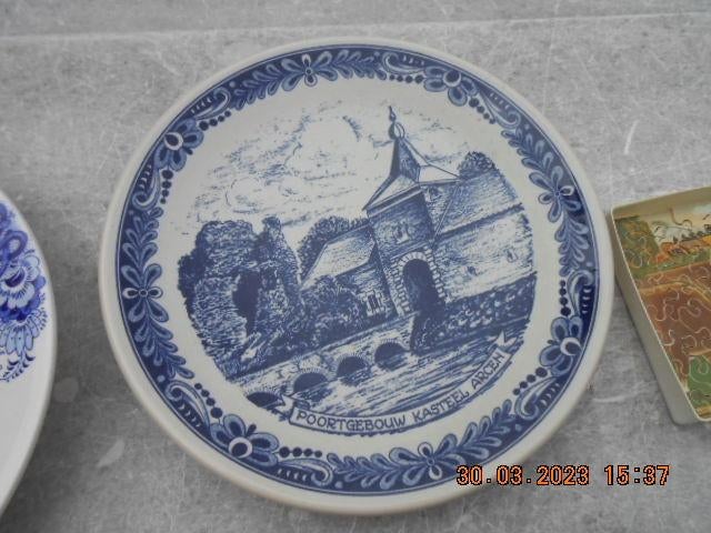wandborden: poortgebouw kasteel arcen/venlo 650 fa pasch, Antiek en Kunst, Ophalen of Verzenden