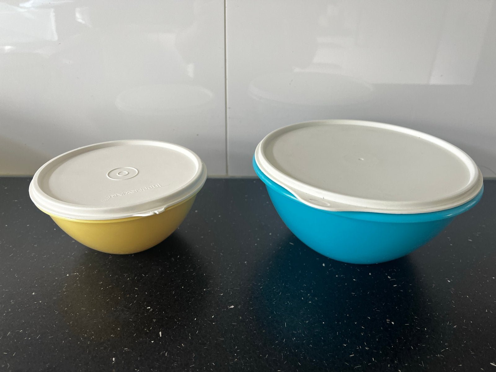 Tupperware kommen, Ophalen, Gebruikt, Overige kleuren, Met deksel