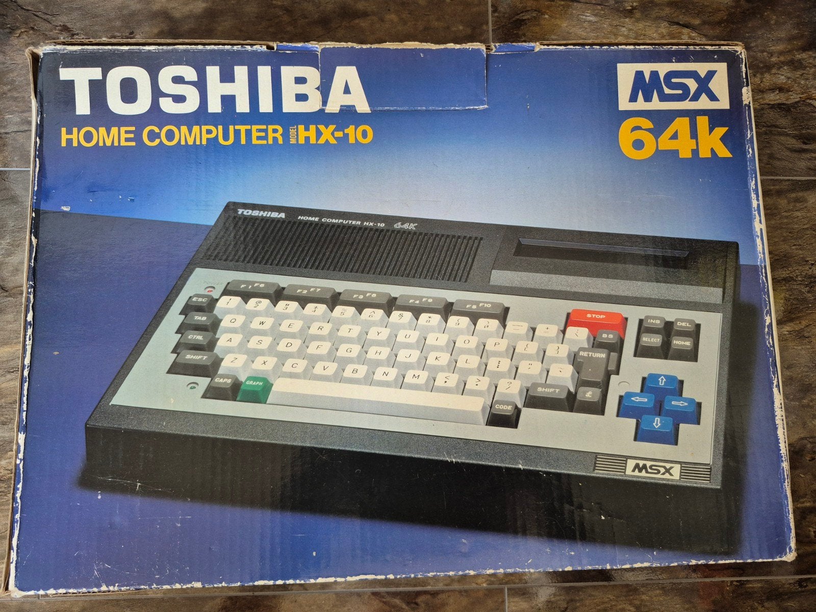Toshiba HX-10 MSX Home Computer 64K in doos, Ophalen of Verzenden, Toshiba