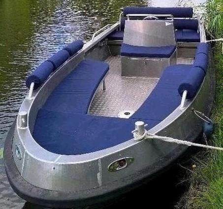 Consoleboot aluminium Tornado 550, Watersport en Boten, Ophalen, Tot 10 pk, Aluminium, Zo goed als nieuw