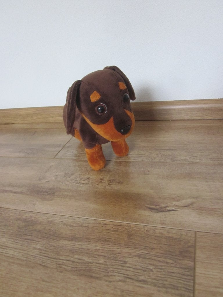 Pets2cuddle TCC Global bruin/roest pluche teckel tekkel knuf, Overige merken, Overige karakters, Nieuw, Wasbaar