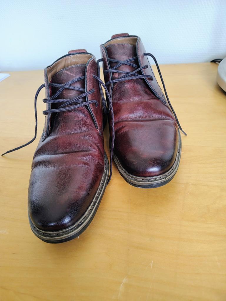 Rieker heren veterschoenen maat 43, Kleding | Heren, Schoenen, Bruin, Boots, Ophalen of Verzenden, Zo goed als nieuw