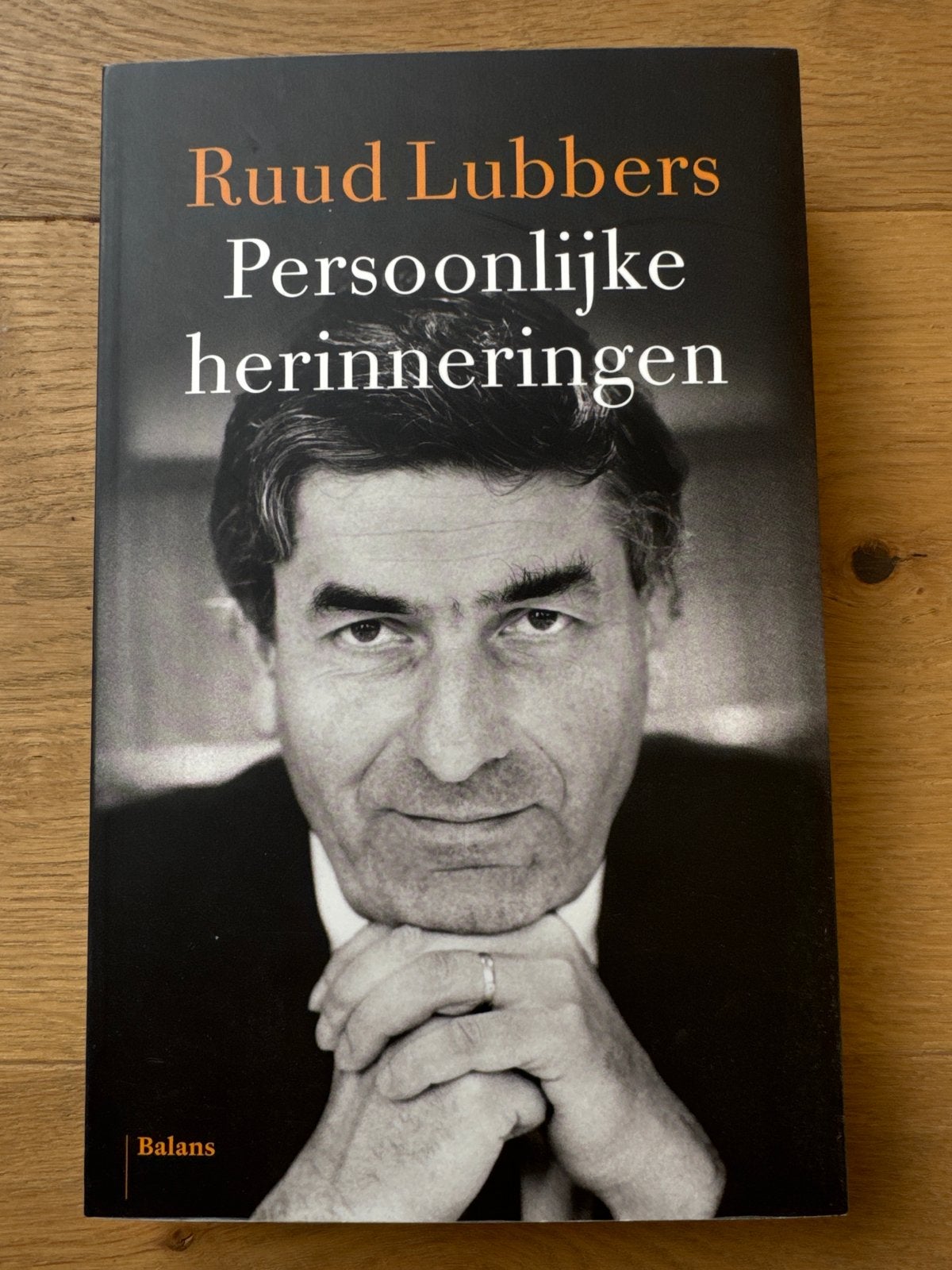 Ruud Lubbers: Persoonlijke herinneringen, Ophalen of Verzenden, Zo goed als nieuw, Politiek