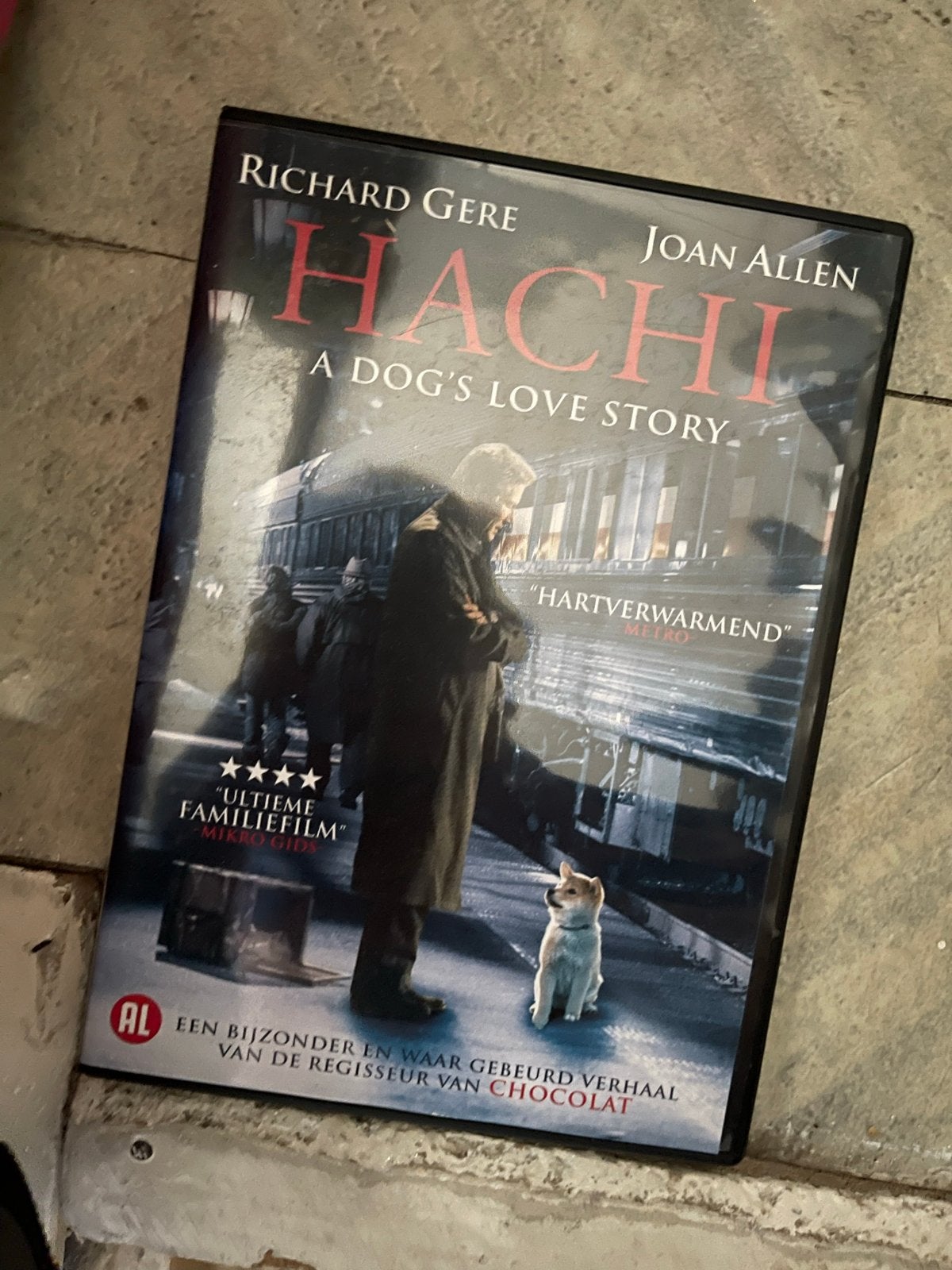 Hachi: A Dog's Love Story DVD - Hartverwarmend Familiefilm, Alle leeftijden, Ophalen of Verzenden, Gebruikt, Drama