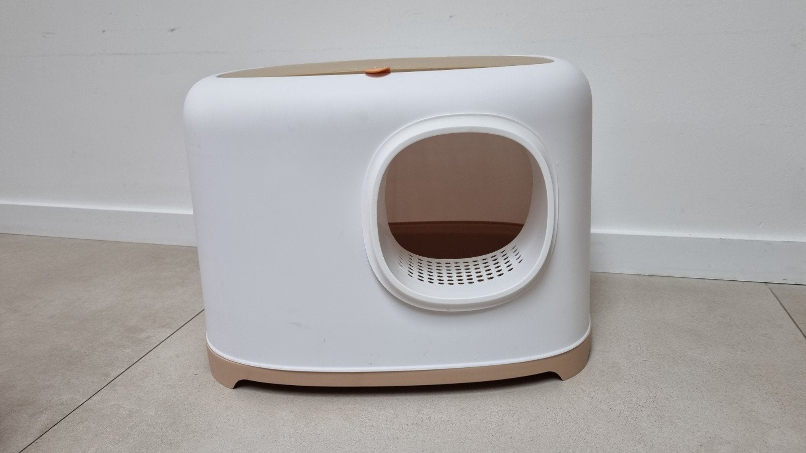 kattenbak + krabpaal, Dieren en Toebehoren, Ophalen, Gebruikt, Open