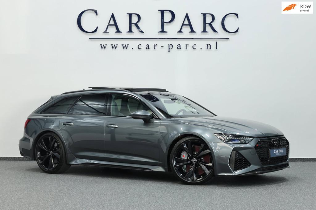 Audi RS6 Avant 4.0 TFSI quattro 600+PK BTW/KERAMISCH/SOFTCLO, Automaat, Gebruikt, Automatische klimaatregeling, 600 pk