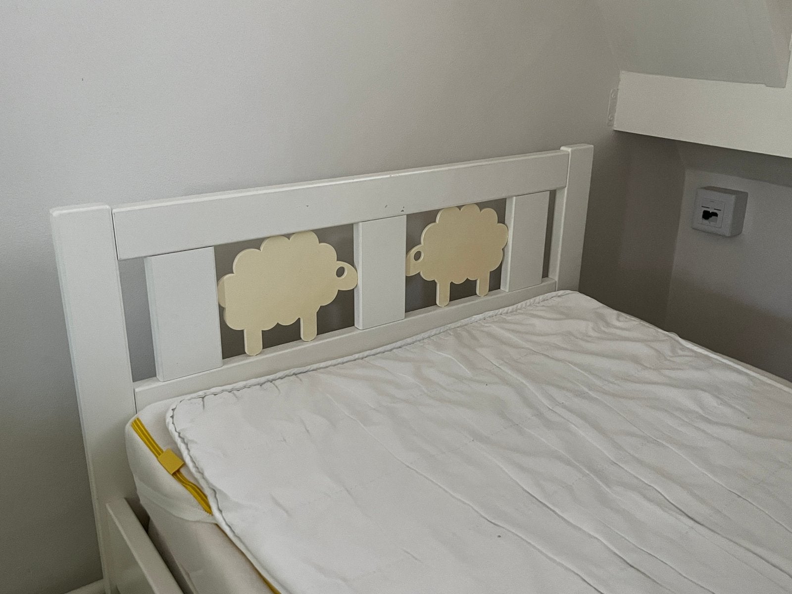 Ikea Kritter juniorbed/peuterbed, Ophalen, Gebruikt, 70 tot 85 cm, 140 tot 160 cm