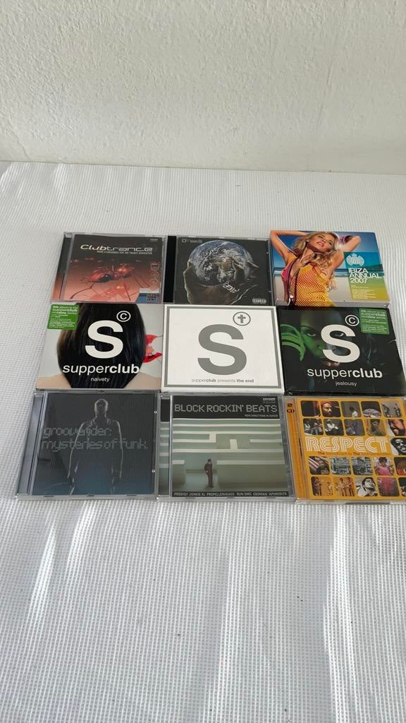 9 great vds all in great condition, Cd's en Dvd's, Cd's | Dance en House, Ophalen, Zo goed als nieuw